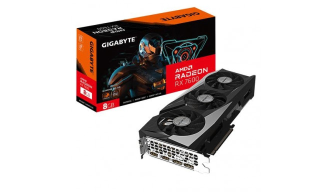 GIGABYTE GAMING Radeon RX 7600 OC 8G AMD 8 GB GDDR6