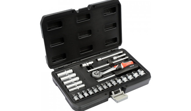 Tööriistakomplekt 1/4" (25Tk.) YT-14461 YATO