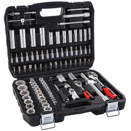 Tööriistakomplekt 1/2" ja 1/4" (94 tk) DEGET
