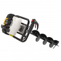 Maapuur, bensiin 52cc +3 tigu POWXG50551 POWERPLUS