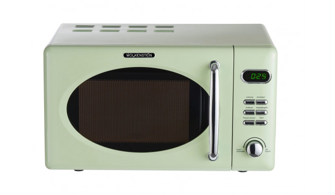Vintage Microwave Oven WOLKENSTEIN WMW720 SG, Light Green