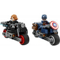 LEGO Super Heroes Musta Lese ja Kapten Ameerika mootorrattad