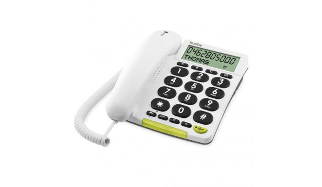 Doro PhoneEasy 312cs Analog telephone Caller ID White