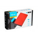 iBox HD-05 HDD/SSD enclosure Red 2.5"