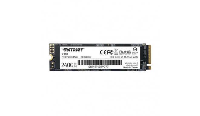 Patriot Memory P310 240 GB M.2 PCI Express 3.0 NVMe