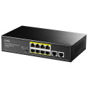 Cudy FS1010PG network switch Fast Ethernet (10/100) Power over Ethernet (PoE) Black