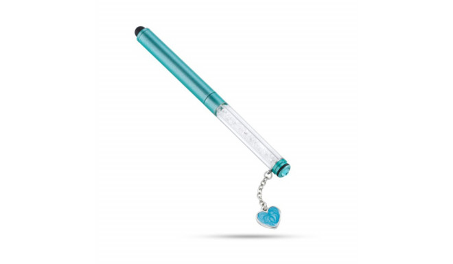 Ballpoint Pen with Touch Pointer Morellato J010680 Turquoise