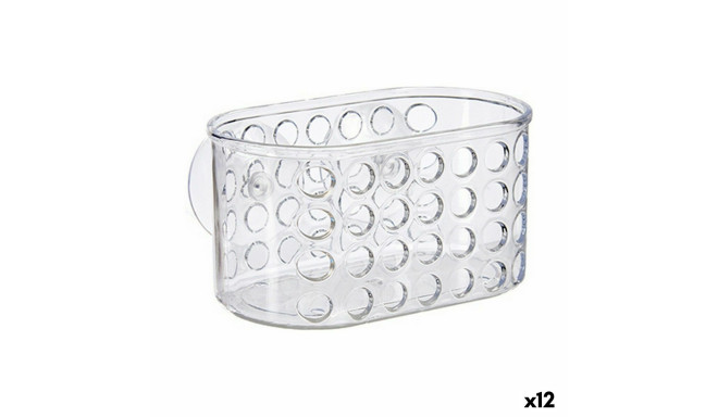Vannitoa alus-korraldaja Berilo CB25262A Läbipaistev PVC polüstüreen 15,8 x 8,5 x 8 cm (12 Ühikut)