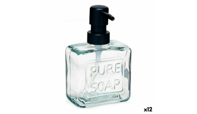 Seebi dosaator Berilo Pure Soap Läbipaistev Kristall Plastmass 250 ml 9 x 15 x 5 cm (12 Ühikut)