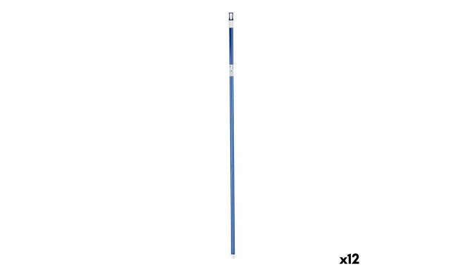 Broom handle 2,3 x 130 x 2,3 cm Blue Metal (12 Units)