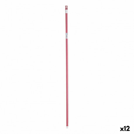 Broom handle FSX13-3 FSX13-3 Pink Metal 2,3 x 130 x 2,3 cm (12 Units)