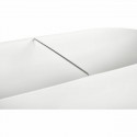 Planter Elho   White 60 cm Plastic Oval Planter Elho   White 60 cm Plastic Oval