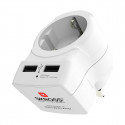 Vooluadapter Skross 1500280 USB x 2 Euroopa Ühendkuningriik