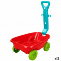 Beach toys set Colorbaby Wheelbarrow polypropylene (12 Units)