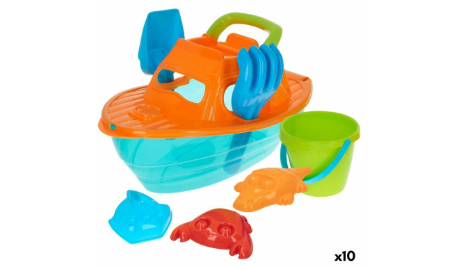 Beach toys set Colorbaby polypropylene (10 Units)