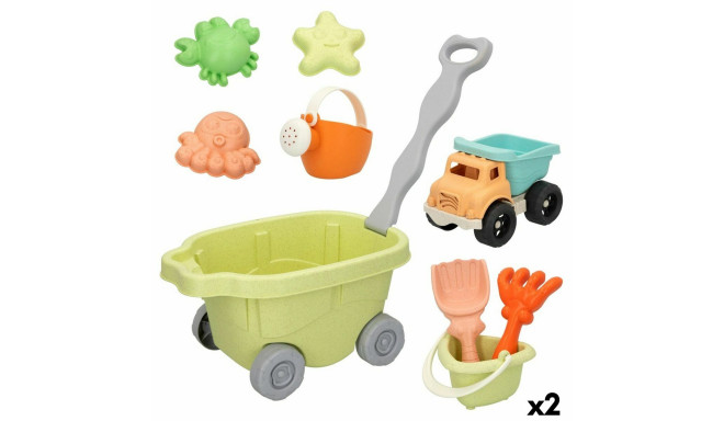 Rannalelude komplekt Colorbaby 16,5 x 11 x 11 cm (2 Ühikut)