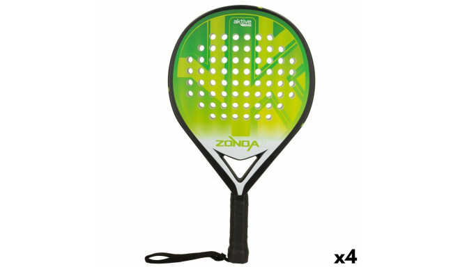 Squash racket Aktive Black/Green (4 Units)