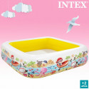 Täispuhutav lastebassein Intex Varikatus 157 x 122 x 157 cm 295 L (3 Ühikut)
