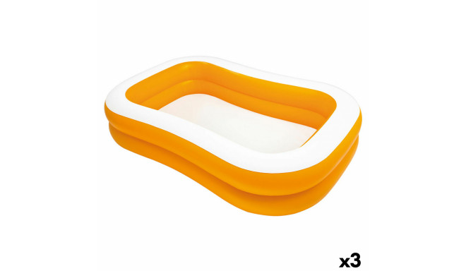 Piepūšamais Baseins Intex Mandarin Oranžs 600 L 229 x 48 x 152 cm (3 gb.)