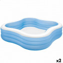 Inflatable pool Intex Blue 229 x 56 x 229 cm 1250 L (2 Units)