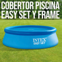Swimming Pool Cover Intex 29023 EASY SET/METAL FRAME 419 x 419 cm