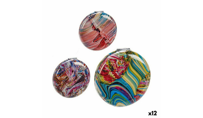 Pocket Mirror AR1903673 AR1903673 Crystal Plastic 8 x 2,4 x 8 cm (12 Units)