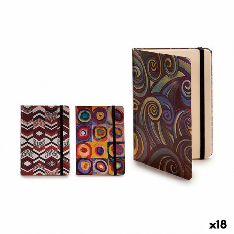 Piezīmju Bloku Pincello 18147-B6 B6 100 Loksnes 12,5 x 1,5 x 17,5 cm Veidoli (18 gb.)