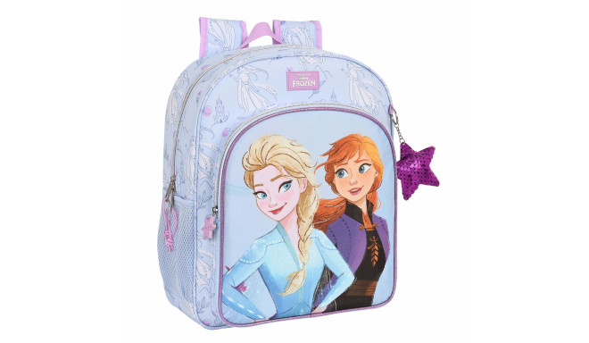 School Bag Frozen Believe 32 x 38 x 12 cm Lilac