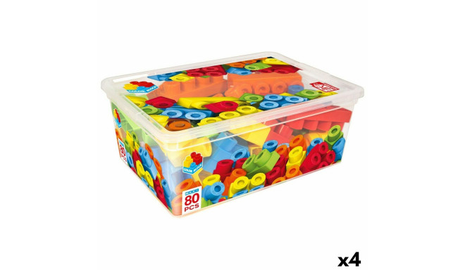 Konstruktsioon komplekt Color Block Basic 80 Tükid, osad (4 Ühikut)