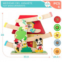 Puidust rada kaldteedega autole Disney 33,5 x 28 x 9,5 cm 5 Tükid 4 Ühikut