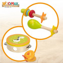 Set of toy musical instruments Woomax 14,5 x 4,5 x 14,5 cm Puit (4 Ühikut)