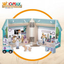 Playset Woomax Vet 19 x 18 x 19 cm 9 Pieces 4 Units