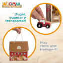 Playset Woomax Ферма 19 x 18 x 19 cm 9 Предметы 4 штук