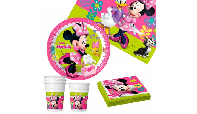 Party supply set Minnie Mouse 37 Pieces