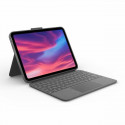 Bluetooth Klaviatuur, millel on Tahvelarvuti Tugi Logitech Combo Touch Hall Prantsuse AZERTY Bluetooth Klaviatuur, millel on Tahvelarvuti Tugi Logitech Combo Touch Hall Prantsuse AZERTY