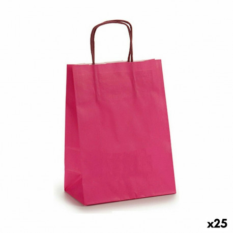 Бумажный пакет Pincello 18242 Розовый 18 x 8 x 31 cm (25 штук)