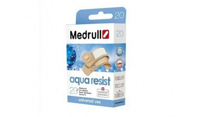 Haavaplaaster Medrull Aqua Resist N20  (universaalne, veekindel) 20tk/pk