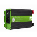 EnerGenie EG-PWC-PS500-01 power adapter/inverter Auto 500 W Black, Green