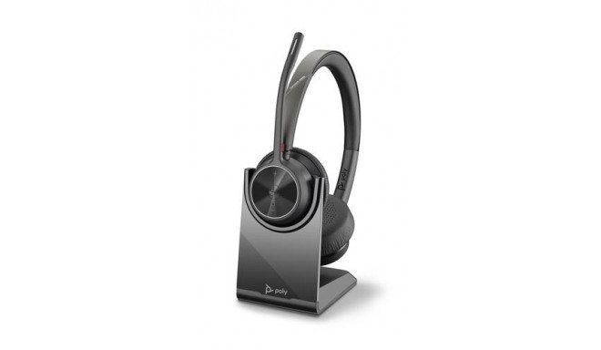 POLY 218476-02 headphones/headset Wired &amp; Wireless Head-band Office/Call center USB Type-A B