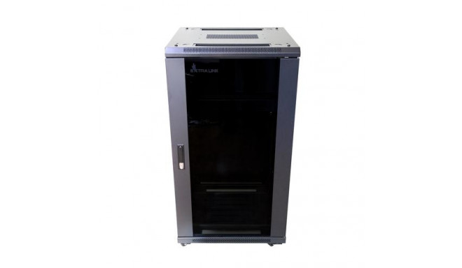 Extralink Rackmount cabinet 22U 600x800 Black standing