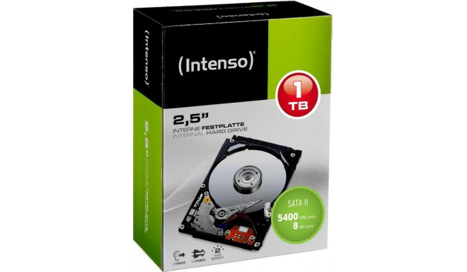 Intenso Top Performance 1 TB Solid State Drive (black, SATA 6 GB / s, 2.5 ")