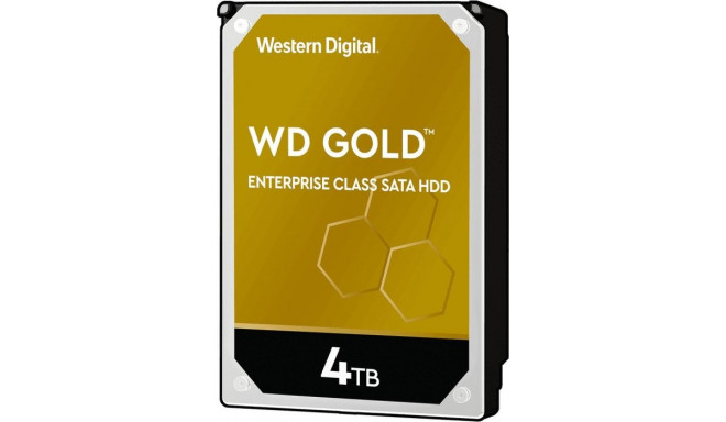 Western Digital kõvaketas Gold 4TB SATA 6Gb/s 3.5"