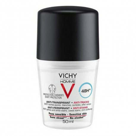 Rull-deodorant Vichy Homme 48 tundi Antiperspirant 50 ml