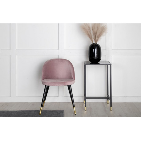 Söögitool Velvet, roosa