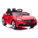 Jeździk na akumulator Mercedes BENZ SLC300 Cabrio czerwony, dźwięki, światła, pilot