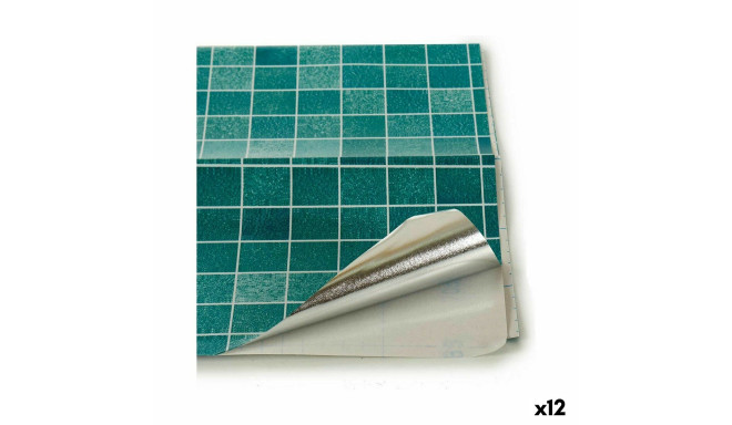 Adhesive paper 1804159 1804159 60 x 90 x 1 cm Squares (12 Units)