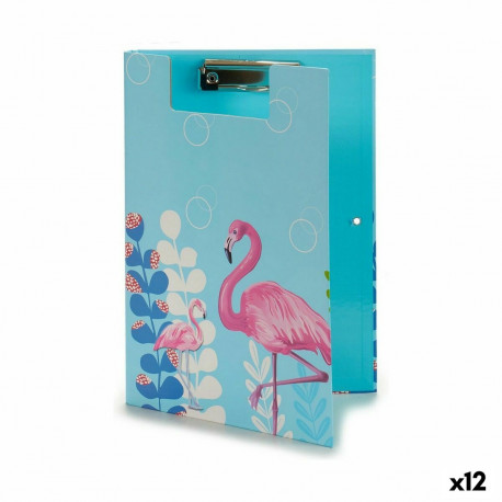Kaust Pincello AR1810158 AR1810158 A4 Klamber Roosa flamingo (12 Ühikut)