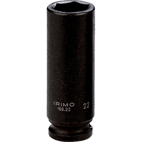 Hexagon deep impact socket 23mm 1/2" Irimo blister