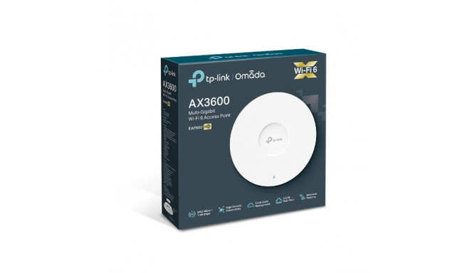 TP-Link Omada AX3600 Wireless Dual Band Multi-Gigabit Ceiling Mount Access Point