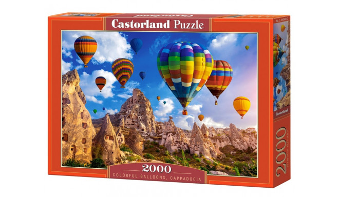 Puzzle 2000 elements Colorful Balloons, Cappadocia